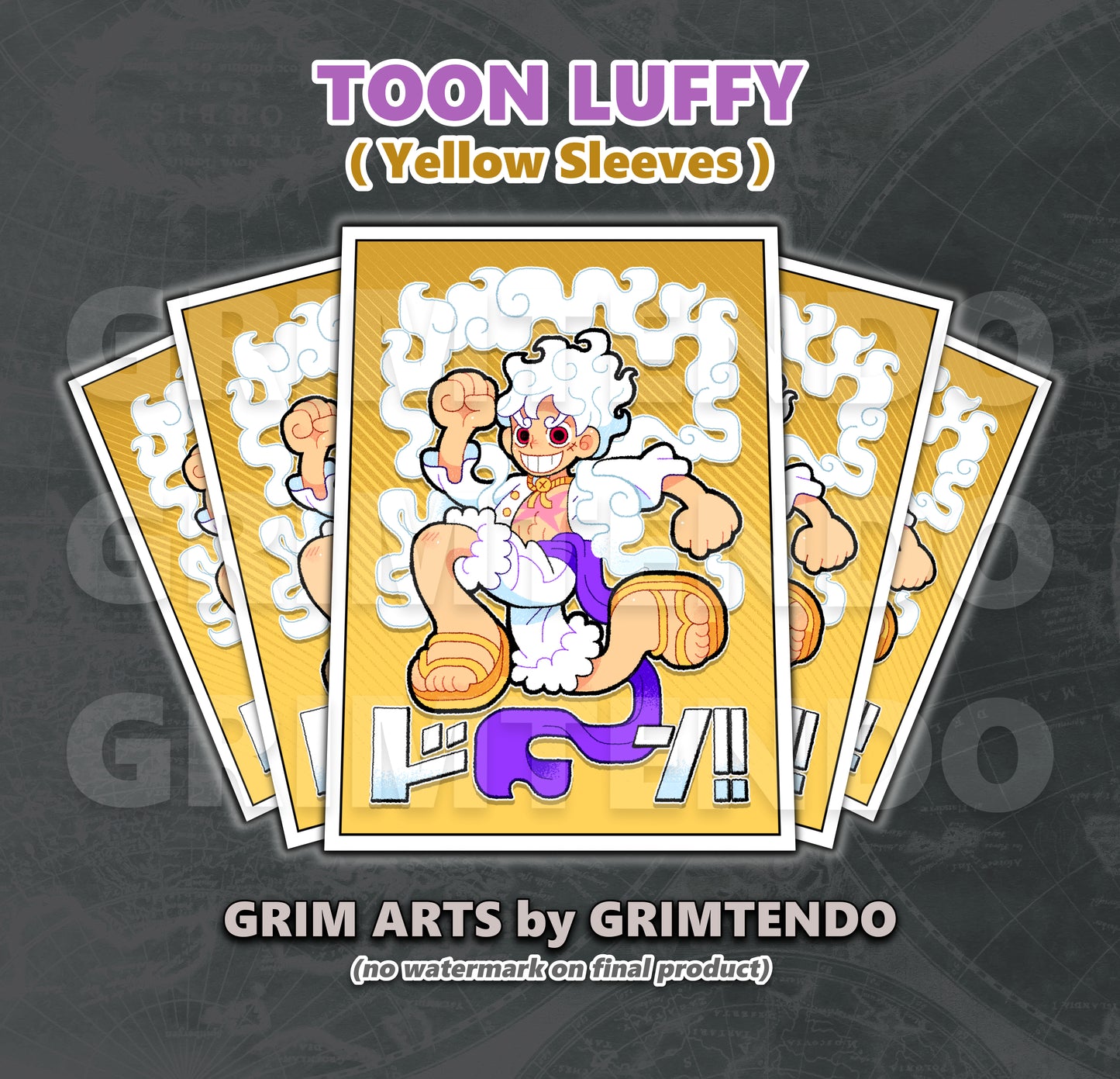 Toon Luffy (TCG Sleeves)