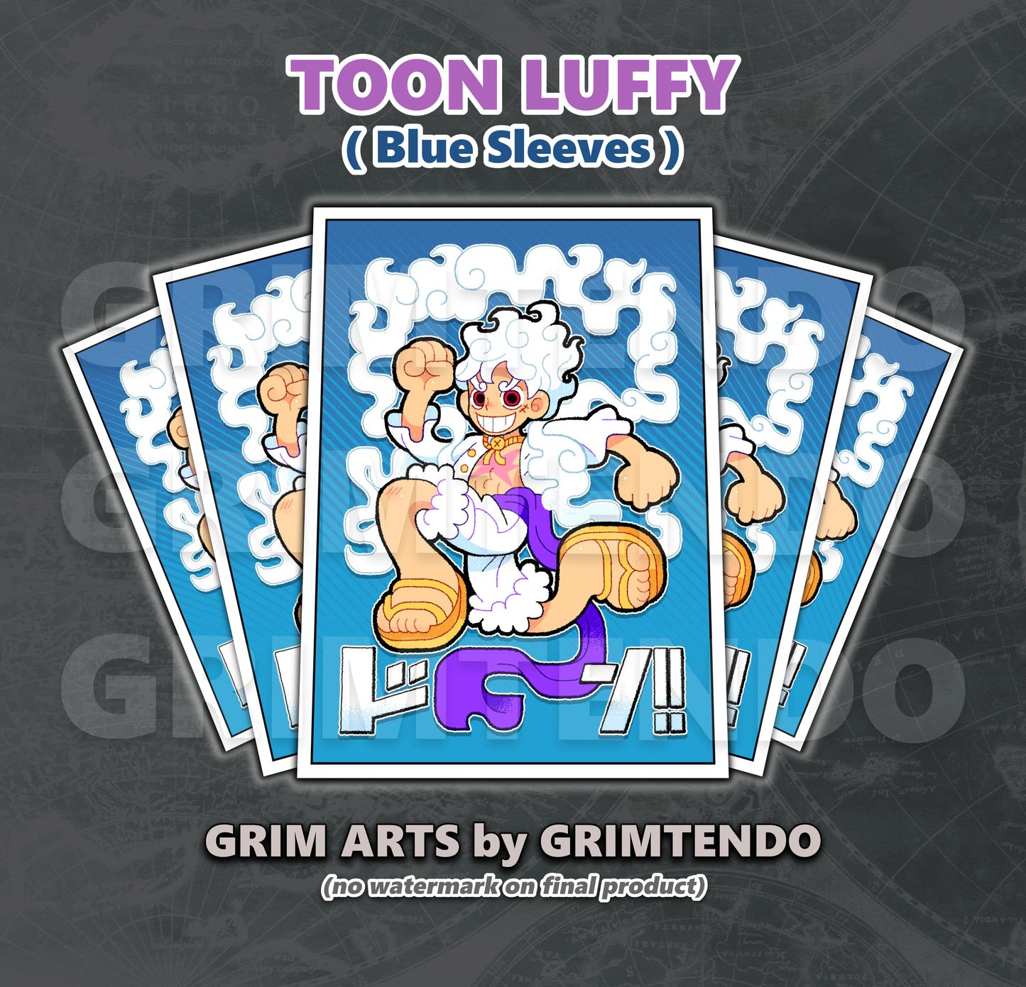 Toon Luffy (TCG Sleeves)