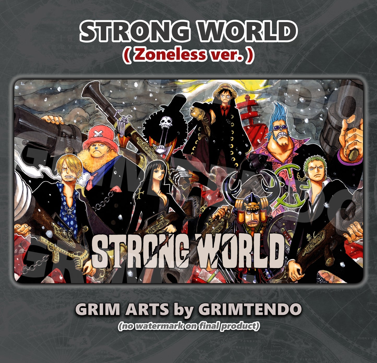 Strong World Playmat