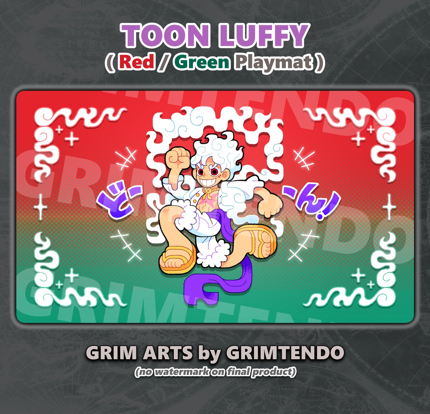Toon Luffy (Playmat)