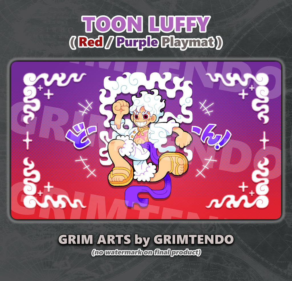 Toon Luffy (Playmat)