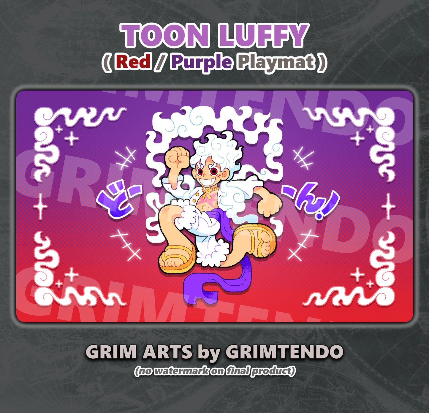 Toon Luffy (Playmat)