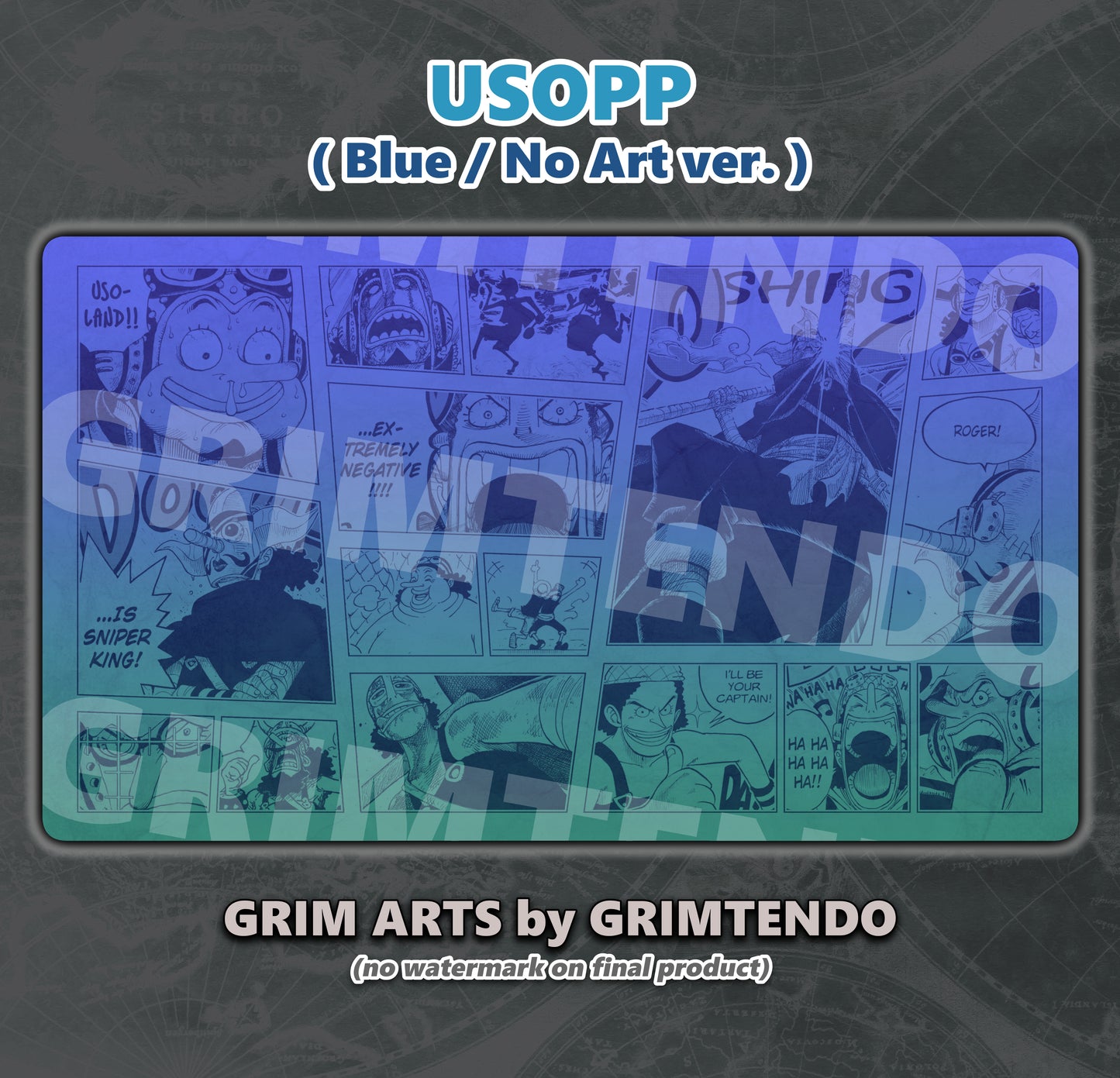 Usopp (Manga Playmat)
