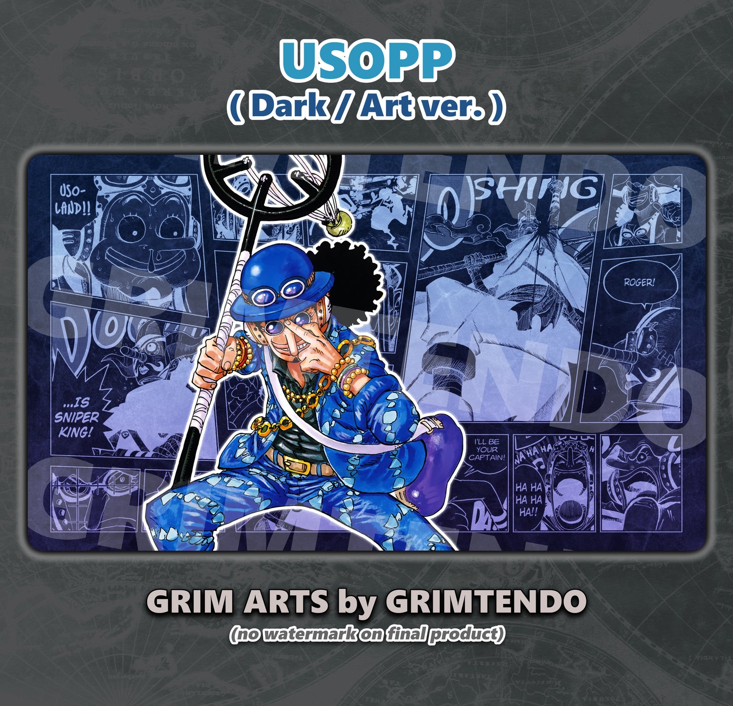 Usopp (Manga Playmat)