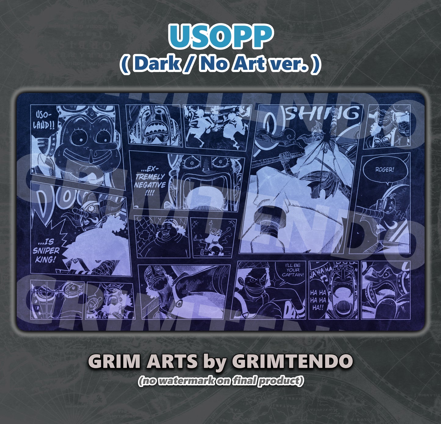 Usopp (Manga Playmat)