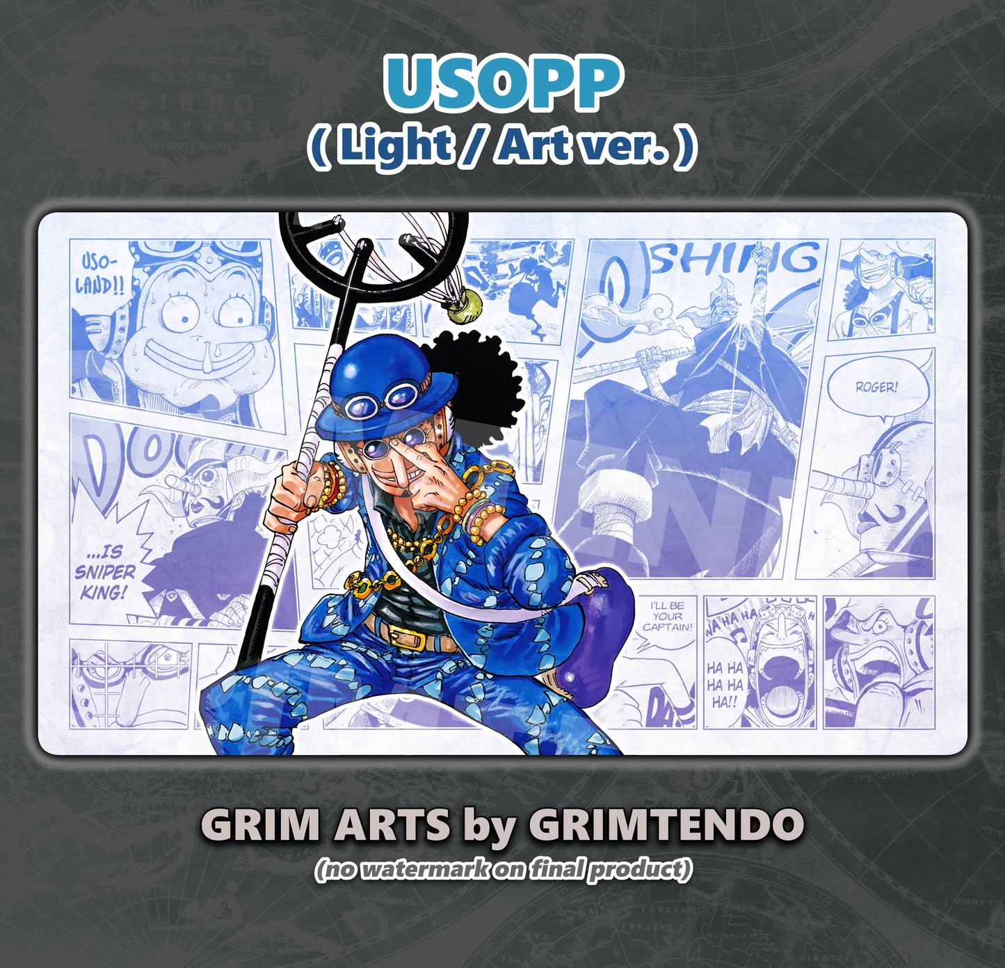 Usopp (Manga Playmat)