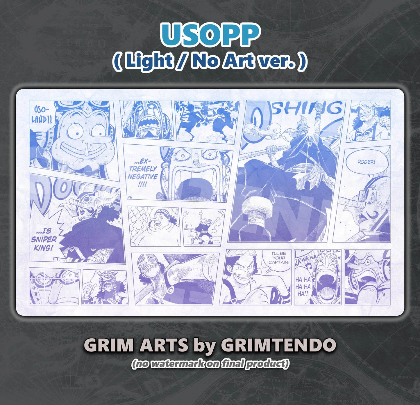 Usopp (Manga Playmat)