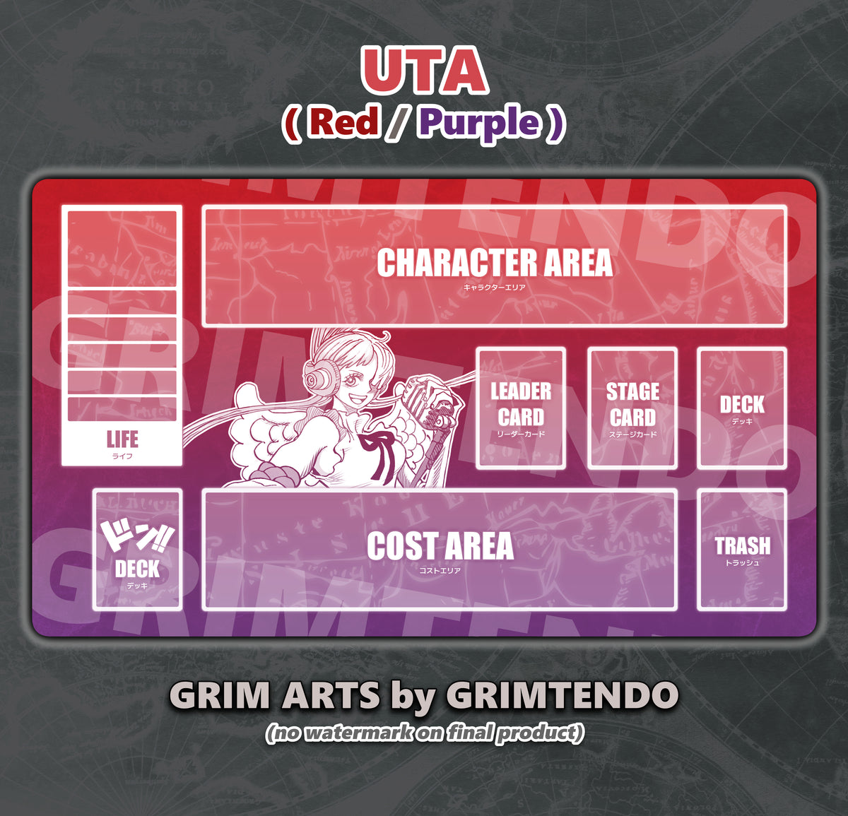 Utha Color Ribbon Uta (Color Mat) – GRIM ARTS