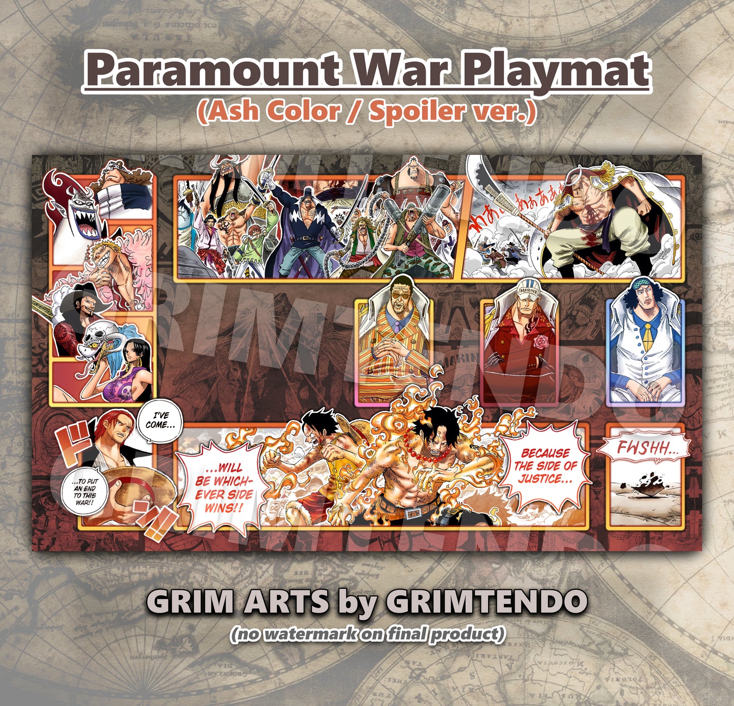 Paramount War (Full Playmat)