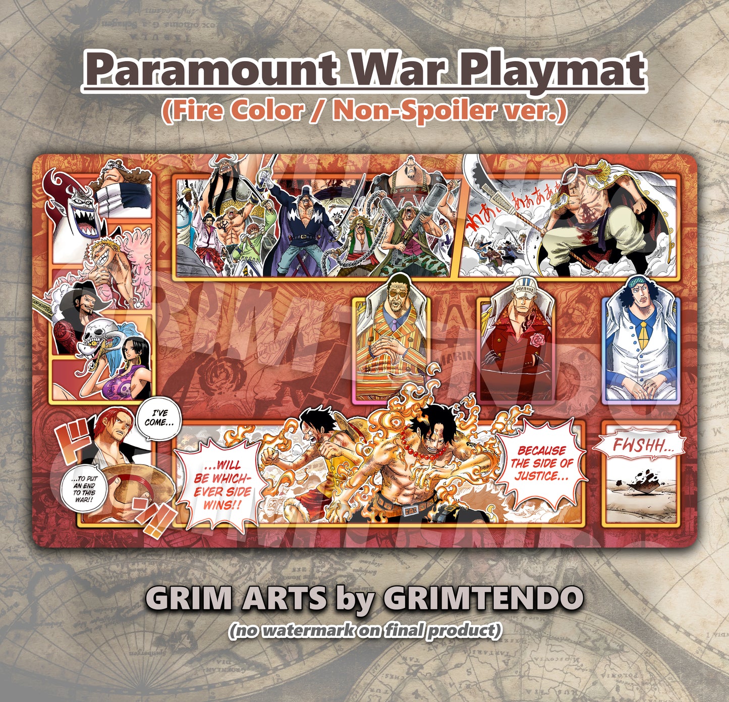 Paramount War (Full Playmat)