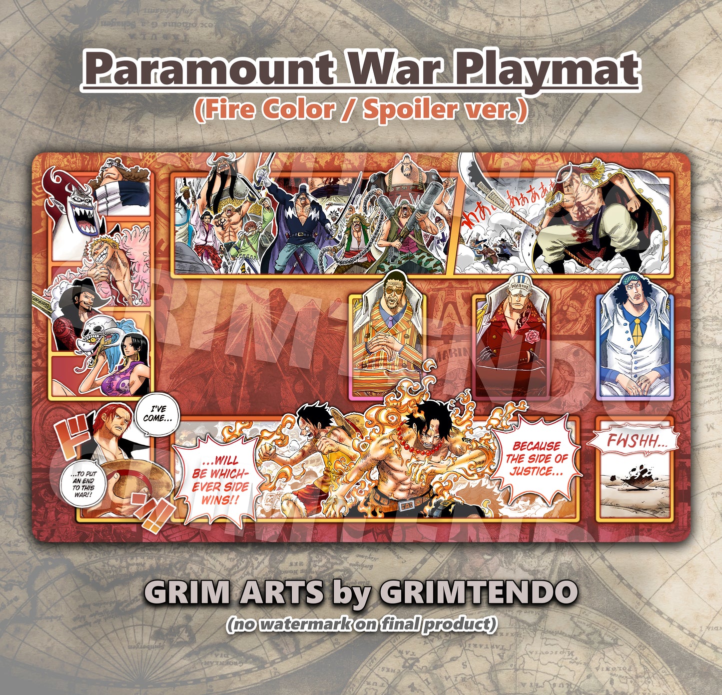 Paramount War (Full Playmat)