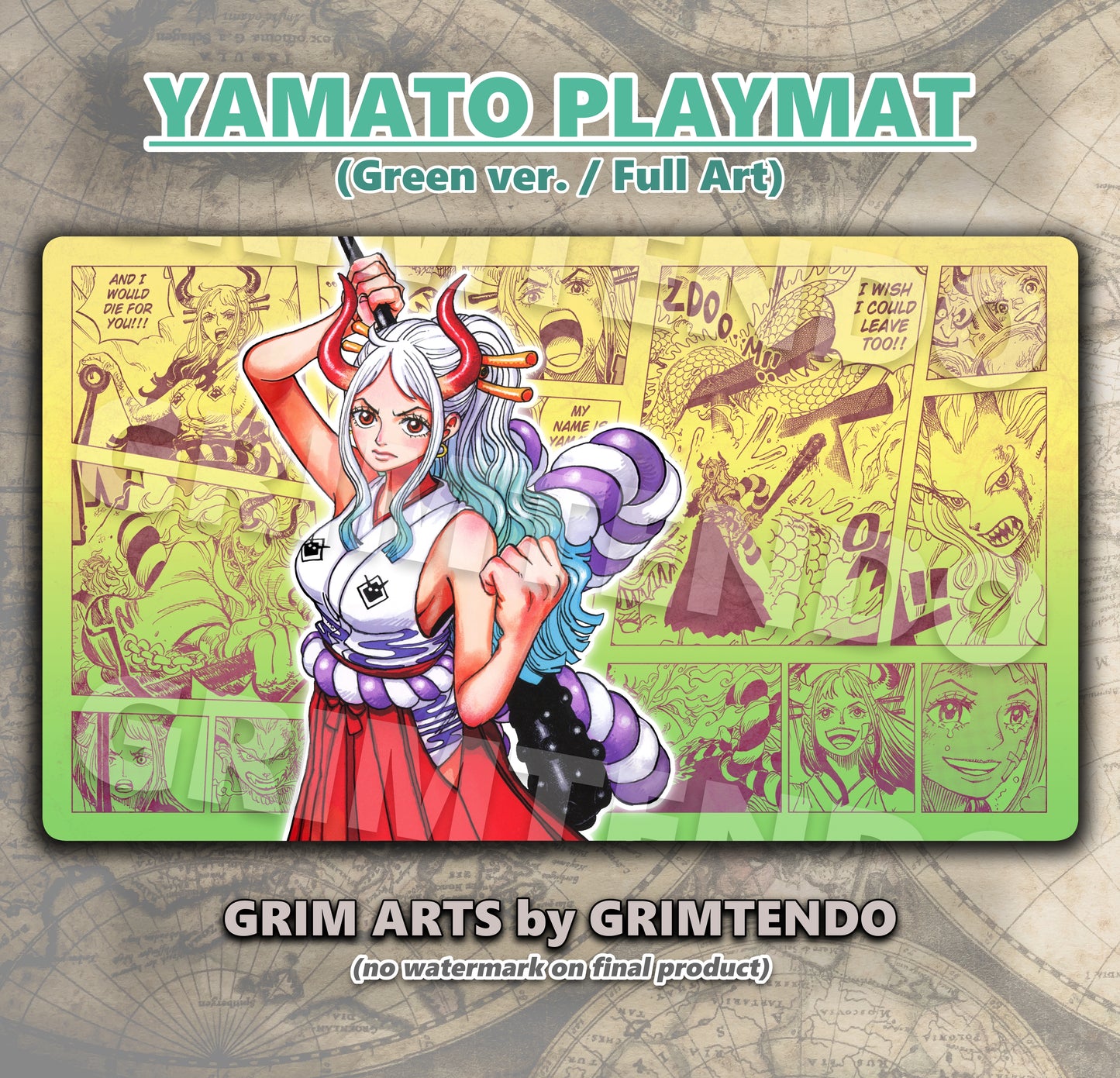 Yamato (Manga Playmat)