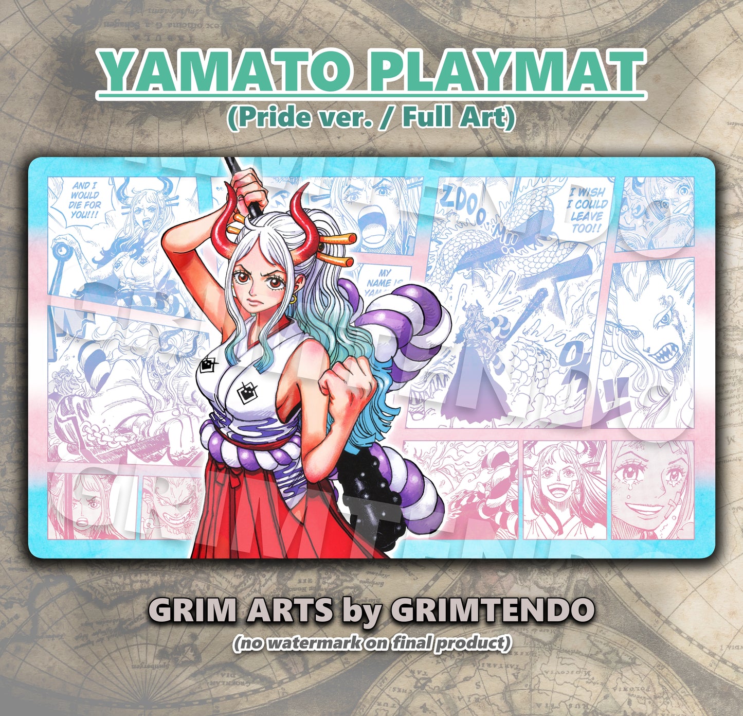 Yamato (Manga Playmat)