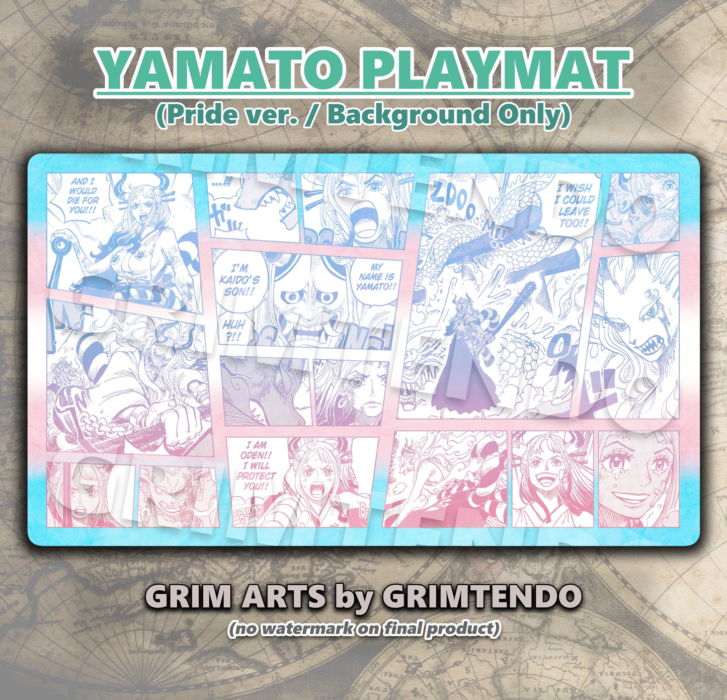 Yamato (Manga Playmat)