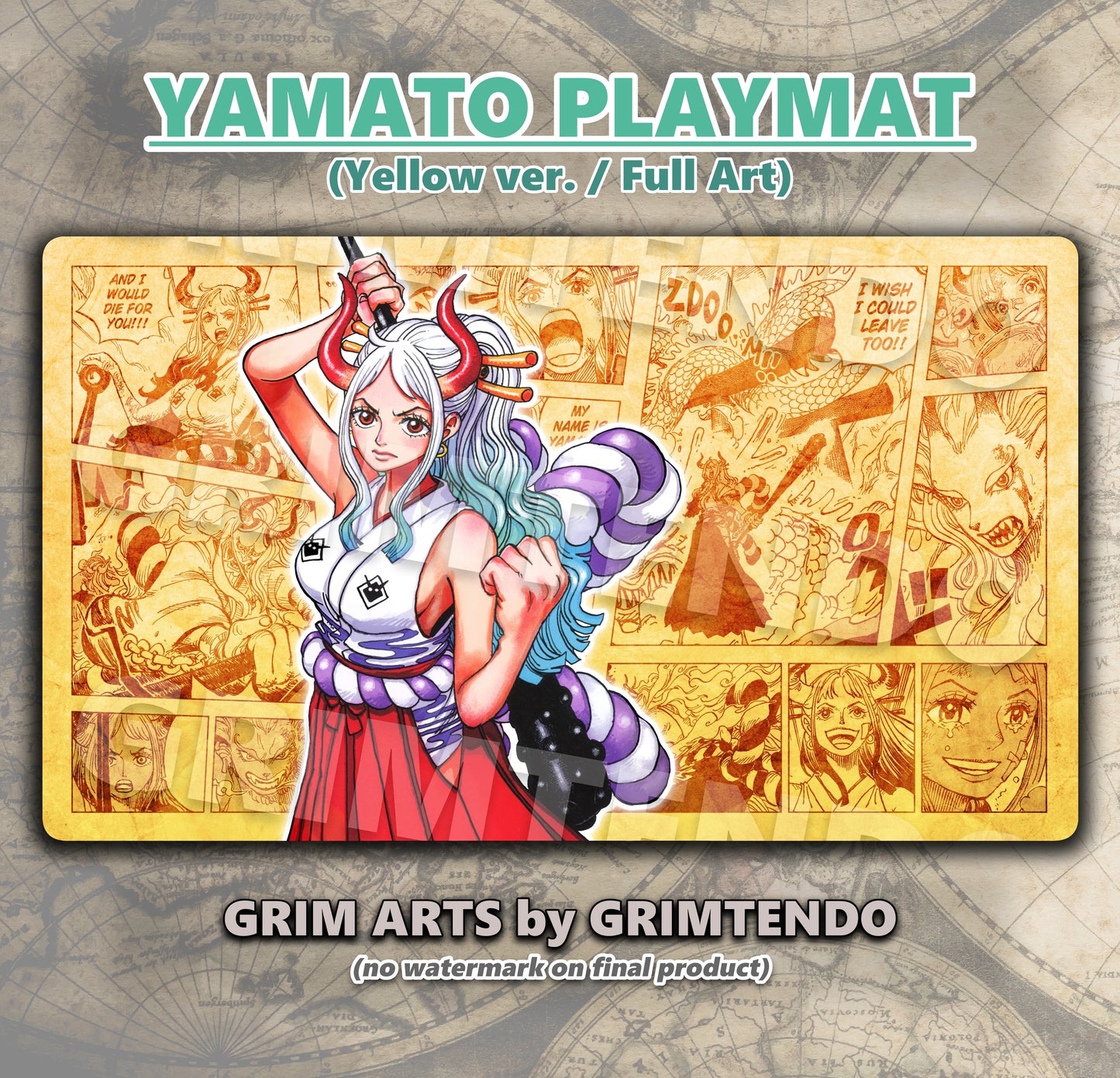 Yamato (Manga Playmat)