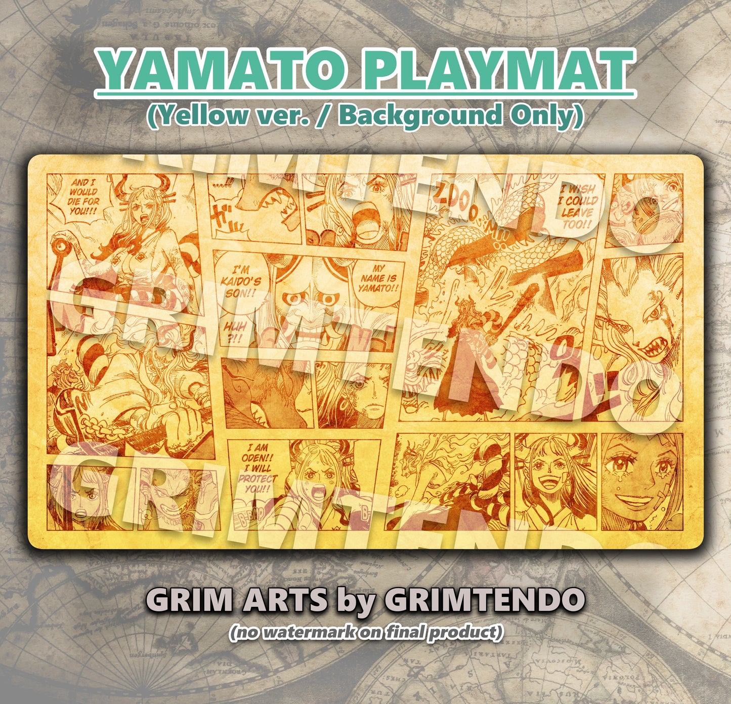 Yamato (Manga Playmat)