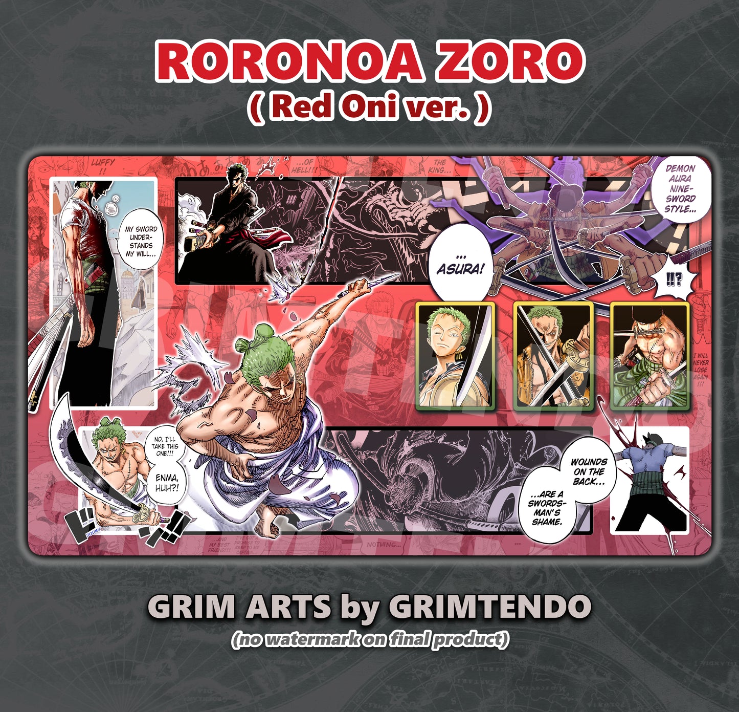 Roronoa Zoro (Full Playmat)