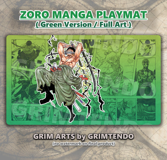 Roronoa Zoro (Manga Playmat)