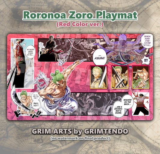 Roronoa Zoro (Full Playmat)